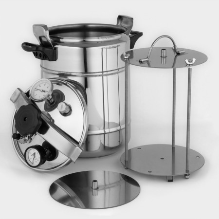 Autoclave-sterilizer "Hunter-Rybolov", 14 liters, stainless steel-4