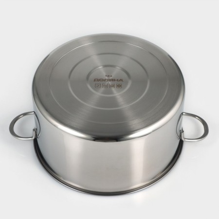 Stainless steel pan "GREAT", 7 L, induction-4
