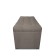 Puff with a lid and weighting, 800 × 400 × 420 mm, Bahama mitch, Ash color