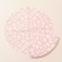 NEW Line Decor napkin "Voal Pink Gold", Figure, 12 pcs