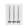 Bimetallic radiator Stout Space 350, 350 x 90 mm, 4 sections