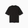 Men's T-shirt from organic cotton Minaku Oversize Fit: Black color, pr 48