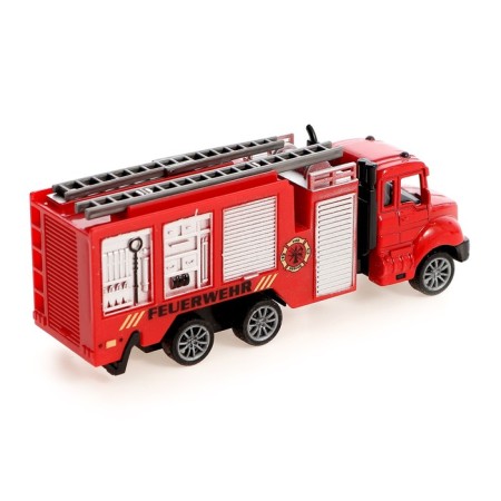 Metal machine "Fire Service", inertia, with plastic elements, mix-2
