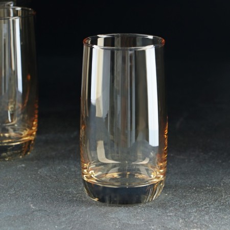 A set of high glasses "Honey", 330 ml, 6pcs-1