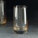 A set of high glasses "Honey", 330 ml, 6pcs