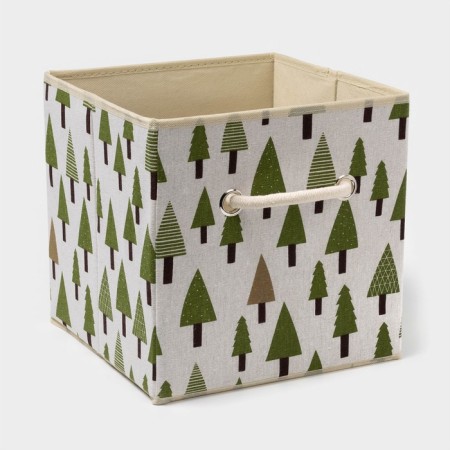 Stelly box for storage "Christmas tree", 27 × 27 × 27 cm