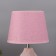 Table lamp "Cocoa" 1x40W E14 pink 20x20x34cm