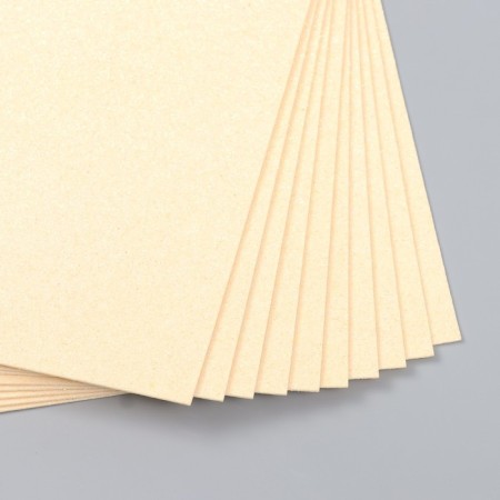 Foamiran glitter 2 mm 20x30 cm, milk-1