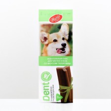 Biff dent chewing snack tasting veal for dogs of medium breeds, 77 g