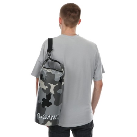 Yugana hairshome, PVC, waterproof 10 liters, one belt, camouflage-cyphra-12