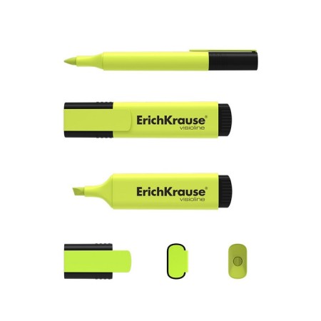 Erichkrause Visioline V-21, 0.6-5.0 mm, water-based ink, yellow, yellow-1