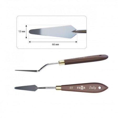 Mastikhin Gamma "Old Master" No. 03, blade 66 x 15 mm (Italy)