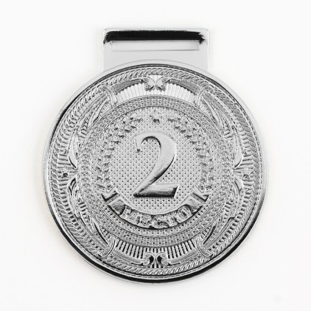 Prize medal 197, 2nd place, d = 5 cm, silver-1
