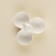 Porcelain Mengoritsa SL Home "Rabbit", 3 cells, 30 ml, 11.5 × 9.5 cm, white color