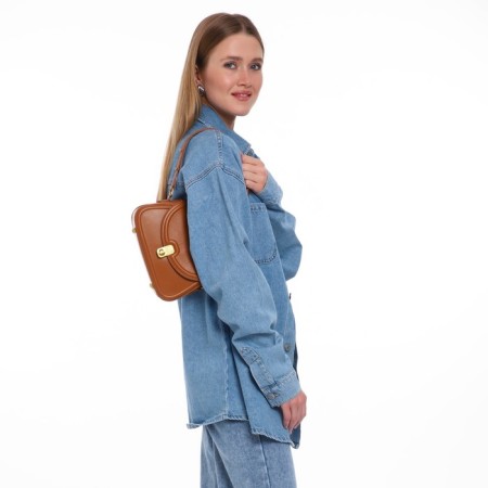 Women's bag Textura, messenger, average size, redhead-8