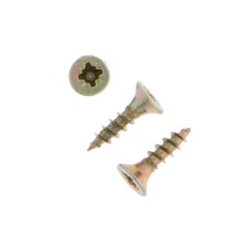 Self -tapping screws universal tundra Krep 3.0x12 mm, yellow zinc, 40 pcs.