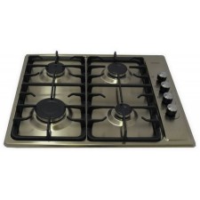 Варочная поверхность Darina 1T1 BGM341 11 X, газовая, 4 конфорки, серебристая