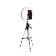 LED ring lamp on a tripod Luazon SNP098, 10 "(26 cm), 20 watts, tripod 27-85 cm