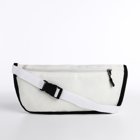 Board belt on a zipper, white color-2