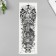 Black Buddha and Snake Tattoo Tattoo 48x17 cm
