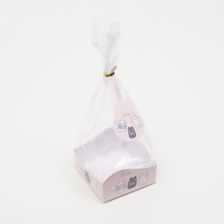 Package with a hard bottom "Love", 9 x 9 x 32 cm-1