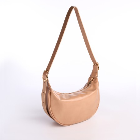 Women's bag with lightning, beige color-2