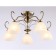 Ceiling chandelier Ambrella Light, Traditional, TR3046, 5HE27, Bronze Color