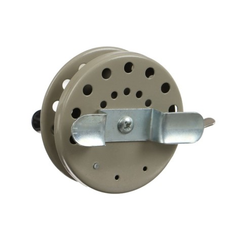 Inertial coil, metal, diameter 6.5 cm, horizontal fastening, gray color, 808-2-6