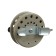 Inertial coil, metal, diameter 6.5 cm, horizontal fastening, gray color, 808-2