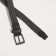 Belt, gum braid, buckle metal, width - 2.5 cm, color gray color