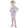Baby dress happyshmot, height 98 cm, color gray-melange