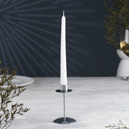 Bob Climber Metal for one candle, 7.4x12 cm, chrome
