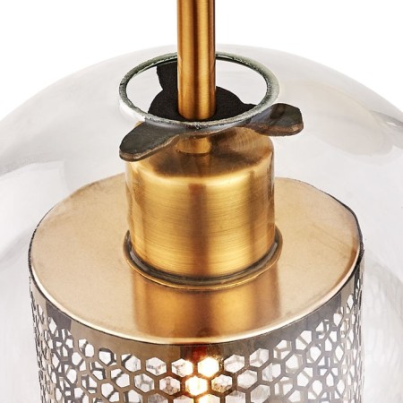Bra Manchester, 1x60W E27, bronze color-3