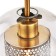Bra Manchester, 1x60W E27, bronze color