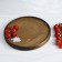 Trans from the natural cedar MAGISTRO, 25 × 2.8 cm, chocolate color