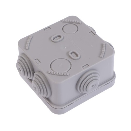 Distribution box SE, 70x70x40 mm, IP55, for open installation, gray, IMT35090-2