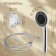 Shower Set Zein Z0205, hose 150 cm, nuts, holder, watering can 5 modes, chrome