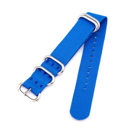 Solomon watch strap, 22 mm, l-27 cm, blue-1