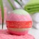 L’ Cosmetics bathtubs "strawberries" with foam, 130 g