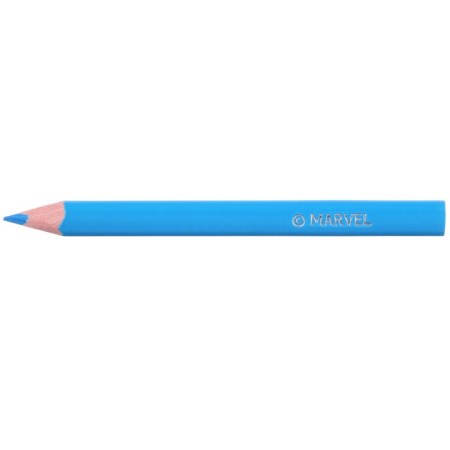 Colored pencils in a tube, 12 colors, trihedral, spider man-9