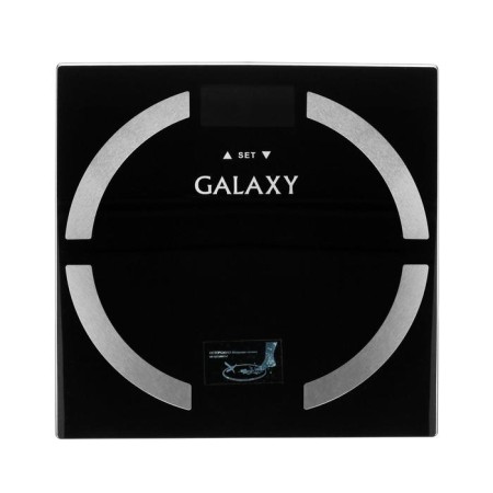 Floor Libra Galaxy GL 4850, diagnostic, up to 180 kg, 2xaaa, glass, black-1