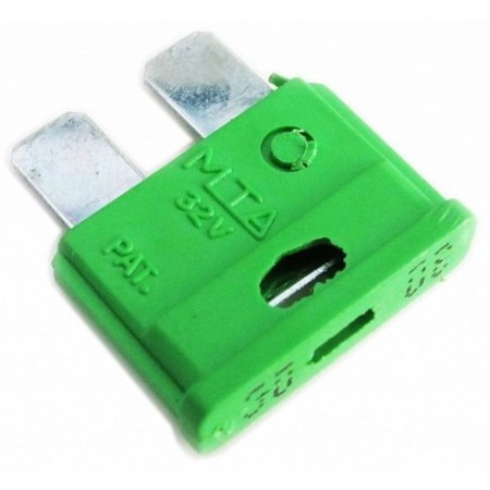 Automobile fuse "Vimpel" 30a, set 100 pcs