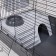 Cage for chinchillas "Pigger" No. 11, Folding, 80 x 50 x 46cm, gray