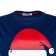 Pajama New Year's Women's KAFTAN "Santa Team", red/blue color, size 44-46