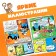 Comic book with the tasks "Friendly Planet", A4, 20 pages, Blue Tractor