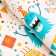 Glossy packaging “Dinosaurus”, 70 × 100 cm, 1 pc.