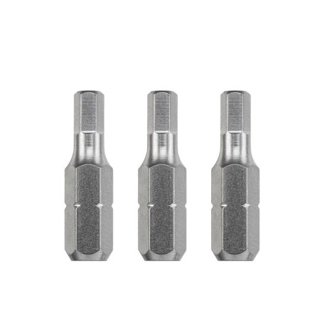 Bit KWB Industry, Hex4, steel TQ60, 25 mm, 3 pcs
