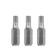 Bit KWB Industry, Hex4, steel TQ60, 25 mm, 3 pcs