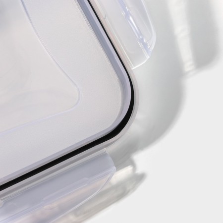 A set of containers rectangular, 6 pcs: 5.5 l, 1.4 l, 0.8 l, 0.7 l, 0.7 l, 0.4 liters-4
