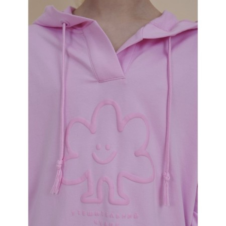 Sweatshirt for girls, height 146 cm, pink color-2
